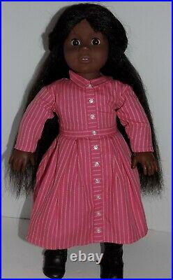 Retired Pleasant Company Addy American Girl Doll in Meet Outfit