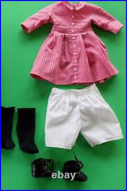 Retired Pleasant Company Addy American Girl Doll in Meet Outfit