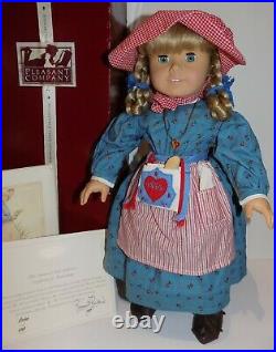 SIGNED PLEASANT ROWLAND Kirsten American Girl Doll COA Certificate Authenticity