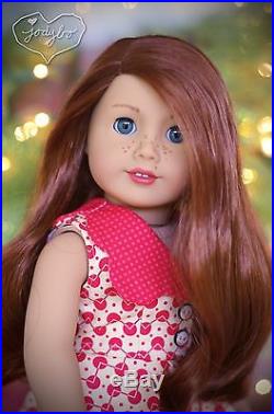 SWEET Custom American Girl Doll Tenney Marie-Grace eyes Felicity wig OOAK jodybo