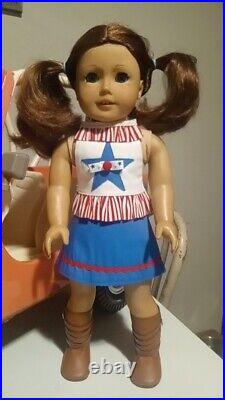 Saige American Girl Doll of the Year 2013 Red hair, blue eyes, freckles