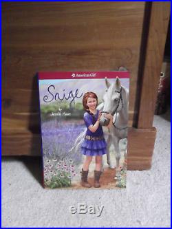 Saige American Girl Doll of the Year 2013 with book, used, very good condition
