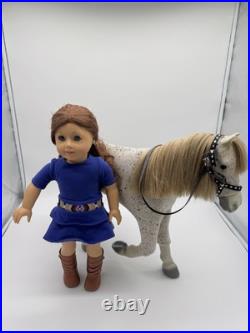 Saige Girl Of The Year 2013 American Girl Doll With Horse Picasso, USED