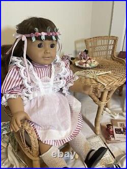 Samantha PM American Girl Doll, Accessories, Outfits, Furniture and a Trunk