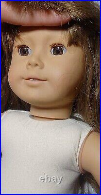 Samantha Pleasant Company American Girl White Body Doll 1986 + Trunk Accessories