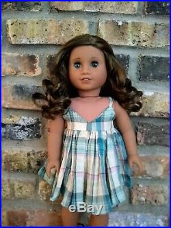 Selah Custom American Girl Doll Aquamarine Marie Grace Eyes Sonali Mold JLY 62