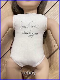 Signed 1987 Pleasant Company American Girl Meet Samantha Doll Withtrunk & Extras