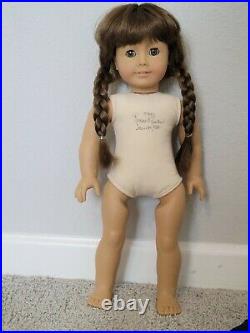 Signed December 1986 White body Molly Doll #340 Pleasant Rowland American Girl