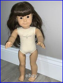 Signed Samantha Pleasant Company 1991 American Girl Doll White Body