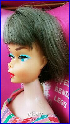 Silver Ash Brunette AMERICAN GIRL Barbie Doll Long Hair High Color in Box Access