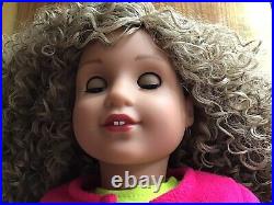 Stacy Custom American Girl Doll OOAK Blonde Curly Hair Blue Eyes Courtney 80s