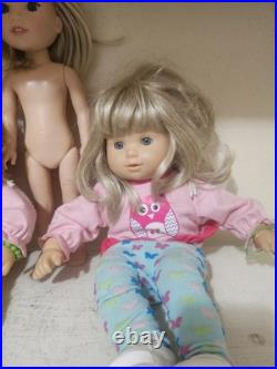Three American Girl Dolls