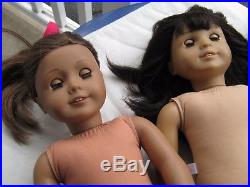 Three American Girl Dolls, Just Like You. Must See