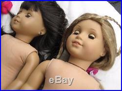 Three American Girl Dolls, Just Like You. Must See