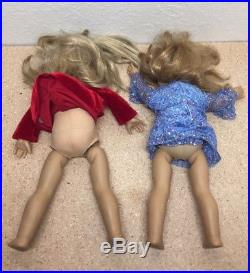 Two American Girl Doll And Accessories