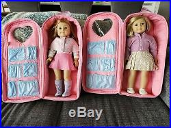 Two American Girl Dolls for sale(with free cases)
