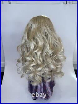 VGUC American Girl Doll Caroline with Meet Outfit, Accessories, & Holiday Outfit