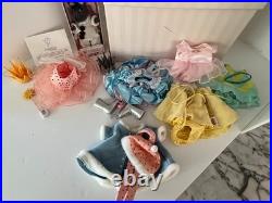 VTG 2000 Large Lot American Girl Angelina Ballerina Doll, Box + Outfits FAB