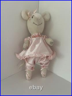 VTG 2000 Large Lot American Girl Angelina Ballerina Doll, Box + Outfits FAB