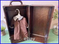 VTG American Girl Doll Samantha AND personalized AG Wooden Trunk! Christmas Joy