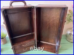 VTG American Girl Doll Samantha AND personalized AG Wooden Trunk! Christmas Joy