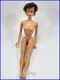 VTG Page Boy Brunette American Girl Barbie Bendable Leg Doll 1070 Mattel Japan