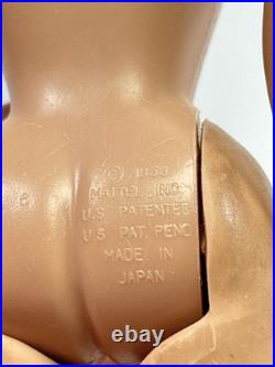 VTG Page Boy Brunette American Girl Barbie Bendable Leg Doll 1070 Mattel Japan
