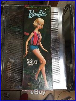 Vintage 1964 Mattel Barbie 1070 Titian American Girl Short Hair Doll WithBox