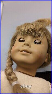 Vintage 1980 American Girl Pleasant Company White Body Flat String Kiersten Doll
