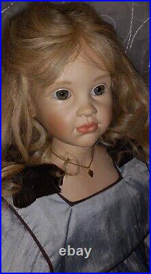 Vintage 1998 Hildegard Gunzel MARGOT 28 Waltershauser Puppen Doll Limited edit