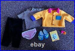 Vintage American Girl #4 JLY, First Day Outfit, 90's Pleasant Co, Lush Hair, WOW