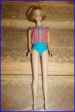 Vintage American Girl Barbie with Unusually FULL Light Titian Hair Bend Leg