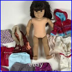 Vintage American Girl Doll 2008 huge lot clothes accessories (for restoration)