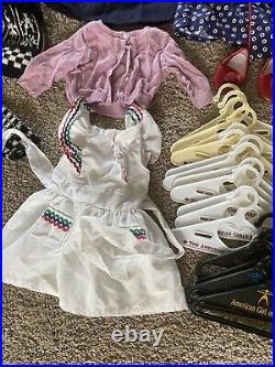 Vintage American Girl Doll Huge Clothes Lot Original Retired Clean Pleasant Co