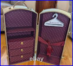 Vintage American Girl Doll Trunk withhangers