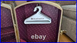Vintage American Girl Doll Trunk withhangers