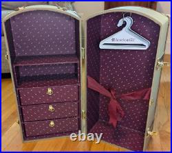 Vintage American Girl Doll Trunk withhangers
