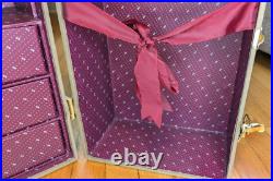 Vintage American Girl Doll Trunk withhangers