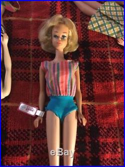 Vintage Ash Blonde Long Hair American Girl Bendable Legs Knee Barbie Doll
