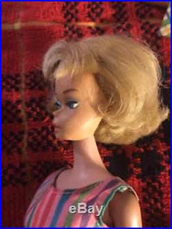 Vintage Ash Blonde Long Hair American Girl Bendable Legs Knee Barbie Doll