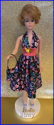 Vintage Barbie /AG face/bendable legs/RARE color magic suit /Easter dress/box