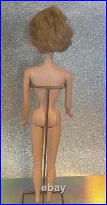 Vintage Barbie /AG face/bendable legs/RARE color magic suit /Easter dress/box