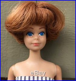 Vintage Barbie American Girl Bend Leg Redhead Midge Doll in Cotton Casual