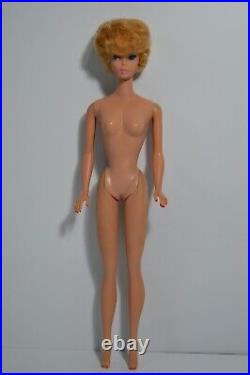 Vintage Barbie Doll American Girl Bubble Cut Blonde 1960's Japan