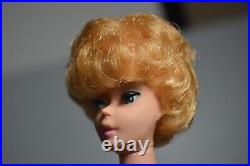 Vintage Barbie Doll American Girl Bubble Cut Blonde 1960's Japan
