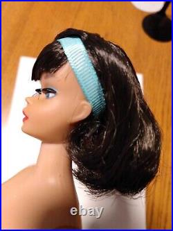 Vintage Barbie Midnight Side Part American Girl Reroot Ooak