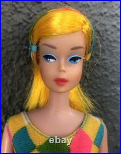 Vintage Golden Blonde American Girl Color Magic Barbie Japan Beautiful