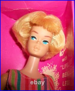 Vintage Gorgeous Pale Blonde American Girl Barbie W Box Ss & Shoes All Original