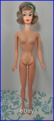 Vintage Japanese Side Part American Girl Barbie doll standard pink body RARE