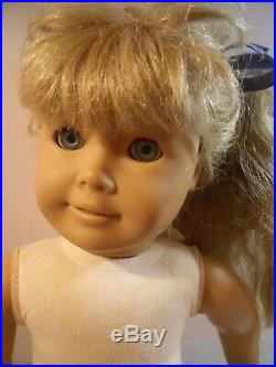 Vintage Kirsten American Girl Doll Pleasant Company blonde blue eye dresses